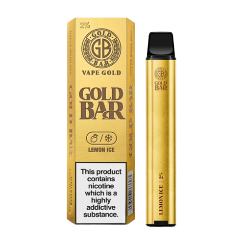 GOLD BAR 600 Puffs Disposable Vape 20mg on Best Price in UK